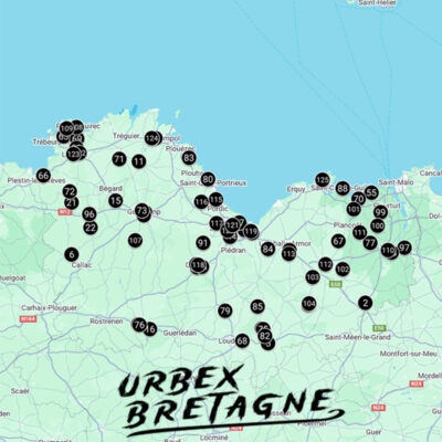 Carte urbex Côtes-d'Armor