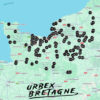 Carte urbex Normandie