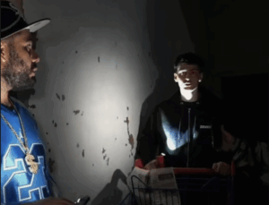 Le streamer Byilhan réalisant un urbex