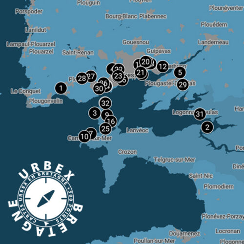 Carte urbex Brest